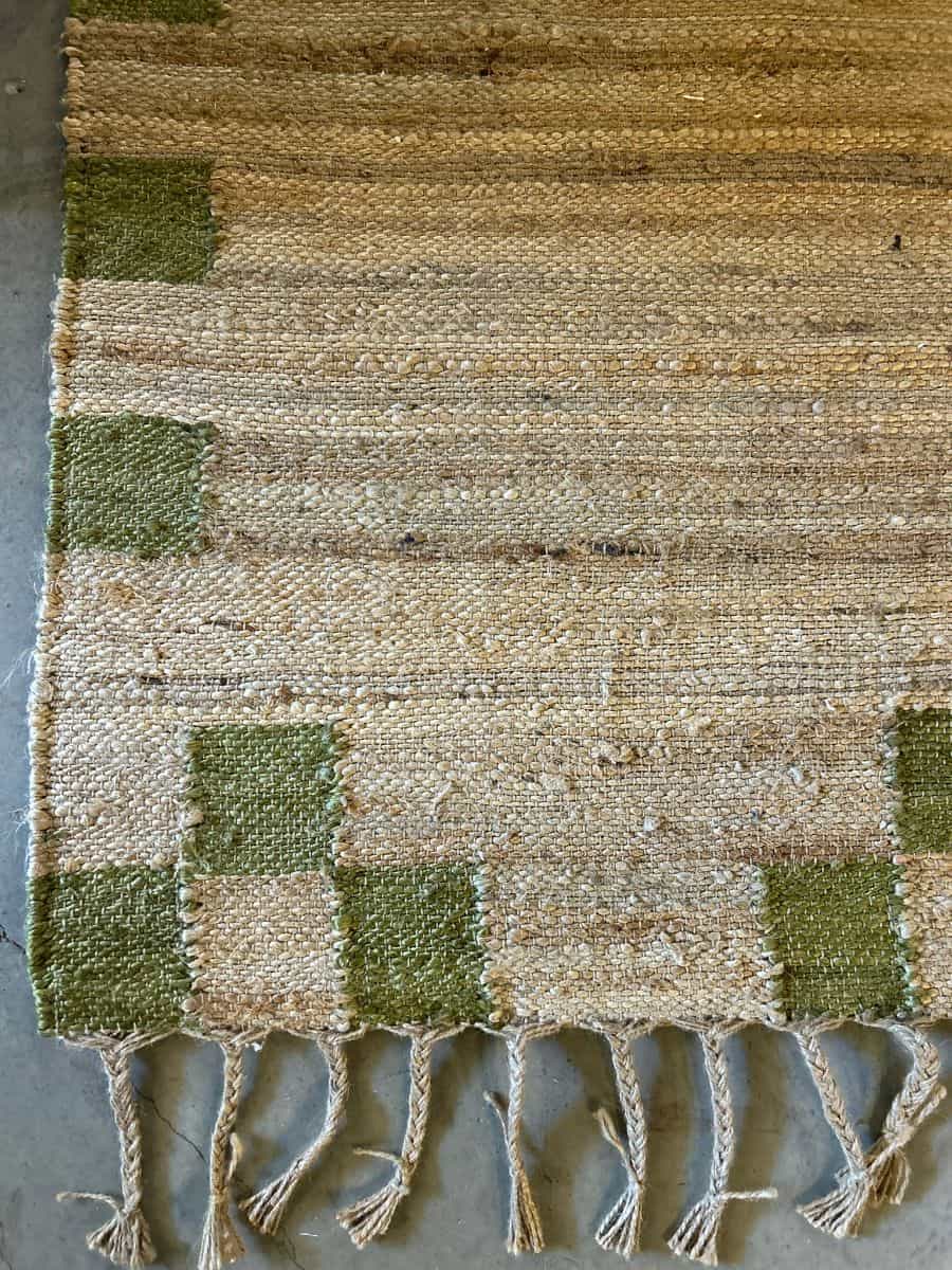 שטיח סקוור ירוק