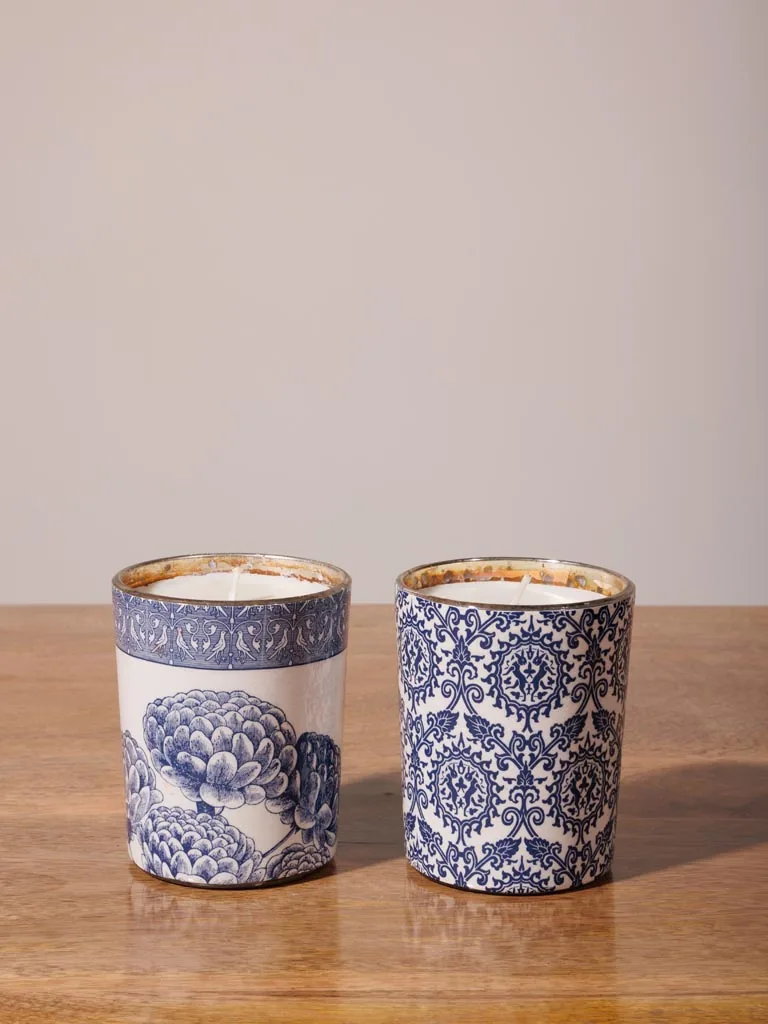 נר ריחני פרחים